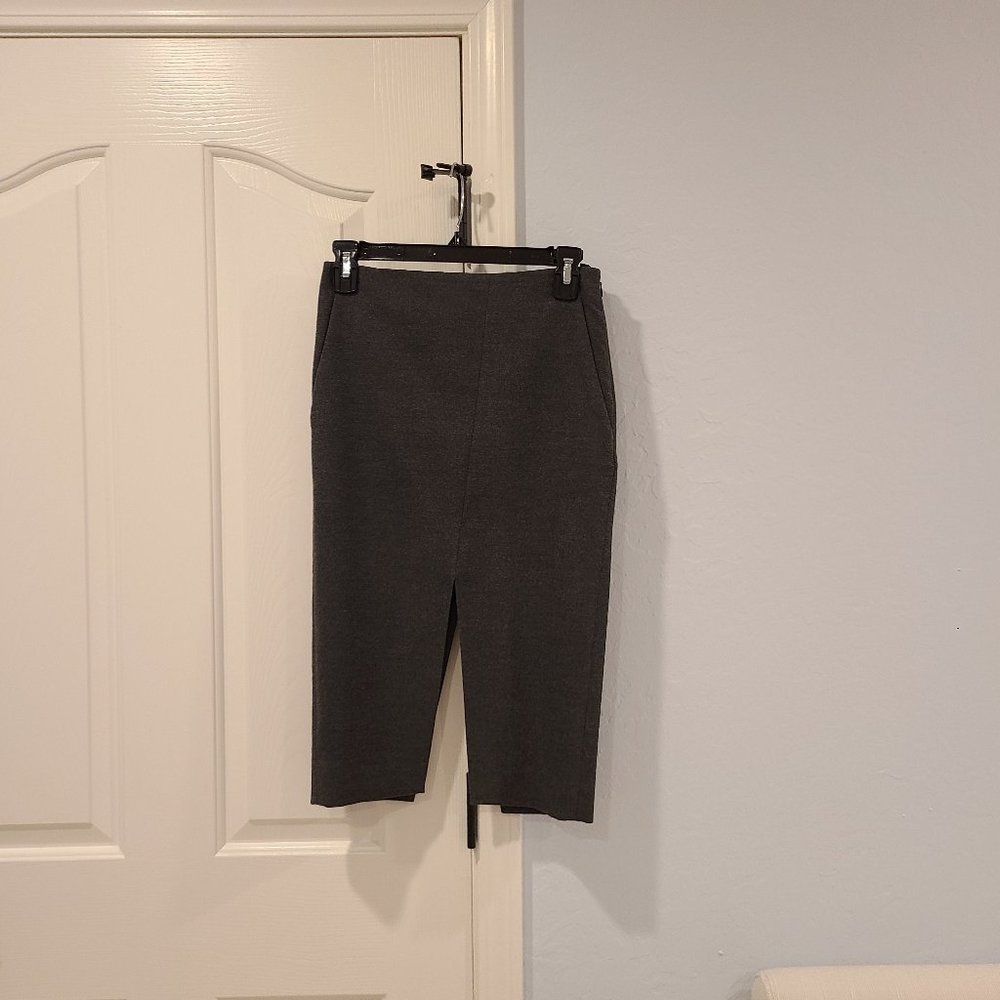 Babaton gray skirt with pockets 00